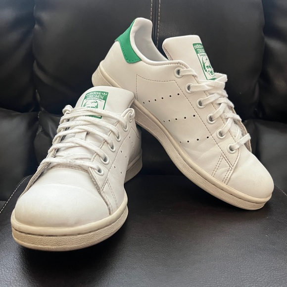 Adidas Originals Stan Smith Shoes – Boys – Size 4-1/2 - Picture 2 of 7